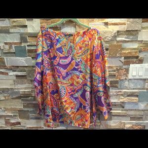LAUREN Ralph Lauren Silk Tunic